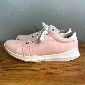 GODI‎ Sneakers Men Size 12 Pink Canvas Low Top Lace Up Casual Chunky Sole NEW